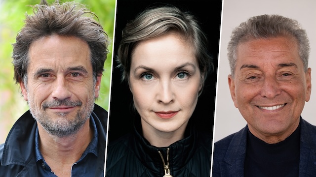 Oliver Mommsen, Valery Tscheplanowa und Michel Friedman